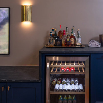 Raleigh NC Bonus Room Remodel — Golf Simulator Lounge & Wet Bar