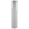 26"Tall White Glass Cylinder Vase 6"-Diameter Wedding Centerpiece