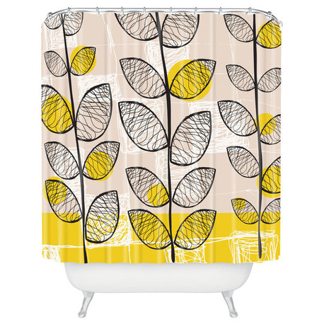 Rachael Taylor 50s Inspired Shower Curtain