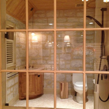 Rustic Bathroom Before and After