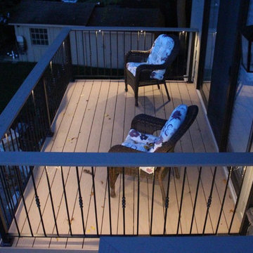 Custom Metal Rail and Spiral Stair