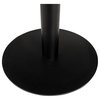 Black Pedestal Bar Table, Versmissen Pigalle