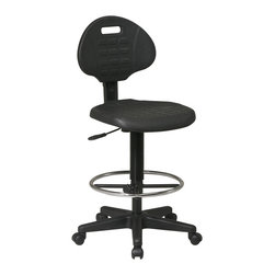 Intermediate Drafting Chair with Adjustable Footrest - Office Chairs
