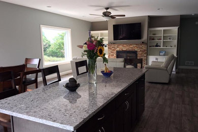 Inspiration for a living room remodel in Minneapolis