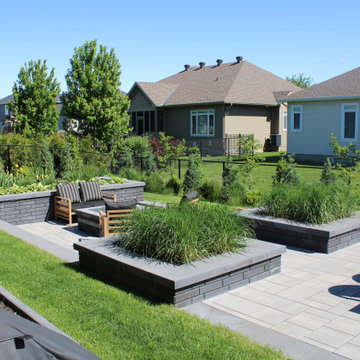 Unique Backyard Paver Project