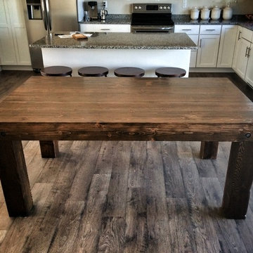 Rustic Reclaimed Wood Dining Table