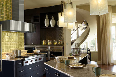Trendy kitchen photo in Tampa