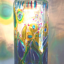 Peacock lamp - Lamps