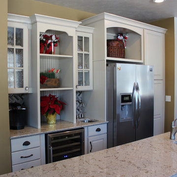 Kitchen Design: Open Concept Style, Mid Continent Cabinetry, Cambria Quartz Coun