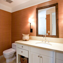 powder room without windows