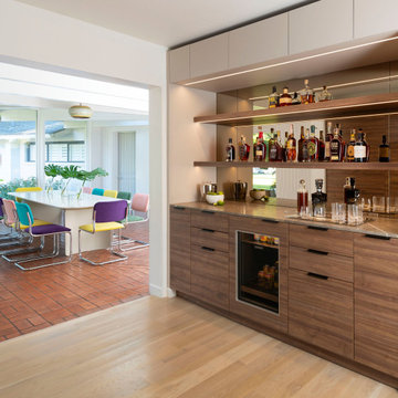 Mid-Century Kitchen and Bar Remodel
