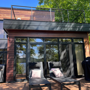 Minimal Visual Obstruction Cable Railing Project in Quebec