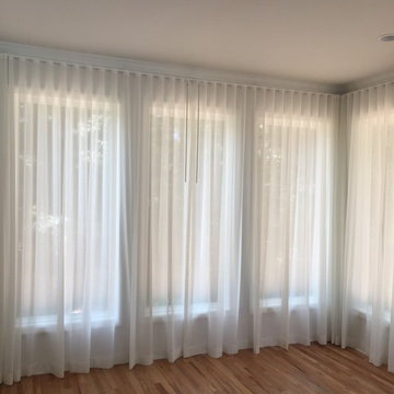 Ripplefold Sheer Drapery Panels