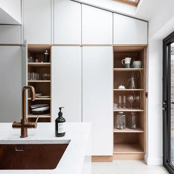 Contemporary Asian-Inspired Timber Living in South London