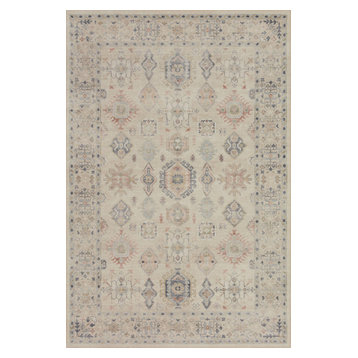 Loloi II Hathaway Printed HTH-04 Beige Multi Area Rug, 9'x12'