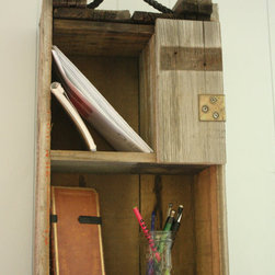 Repurposed Ammunition Box Organizer - Display And Wall Shelves 