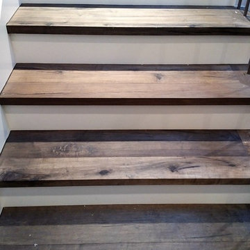 West Vancouver Rustic Maple Hardwood Floor