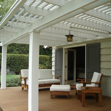 Patio Pergola And Wood Deck Ideas