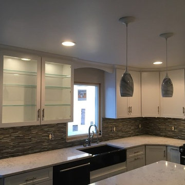 70's Mod Kitchen Receives Modern Remodel