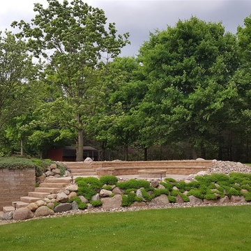 Cannon Lake Firepit Patio & Outdoor Kitchen