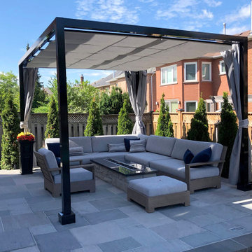 Retractable Shade Structure, Vaughan