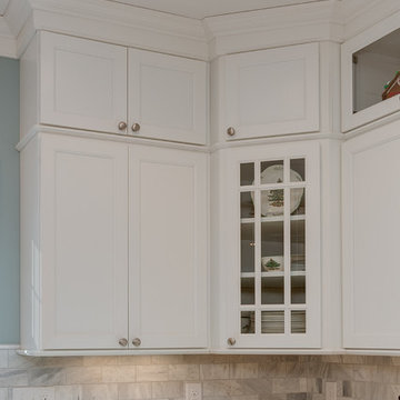 Festive White Kitchen - New Construction