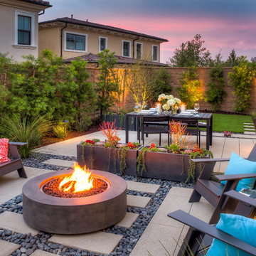 Seating with Fire Pit