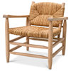Woven Seagrass Lounge Armchair | Eichholtz Elliott, Natural