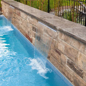 Custom Modified Rectangular Pool