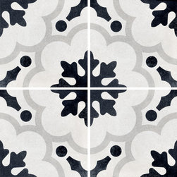 Cementina B&W #2  200x200 - Wall & Floor Tiles