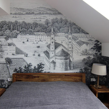 Tiny Penthouse Apartment in Prague
