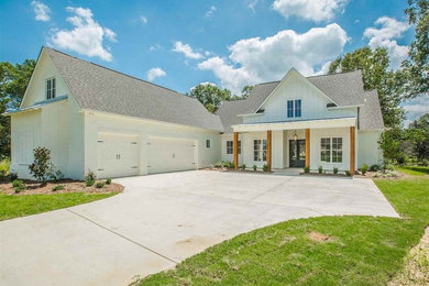 Example of a trendy exterior home design in Jackson
