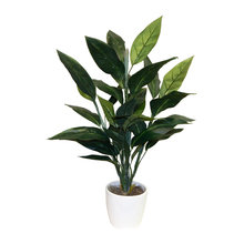 Faux greenery...