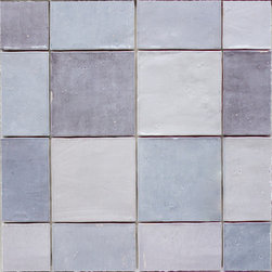 Mestizaje Zellige Ceramic Tile- Grey - Wall And Floor Tile