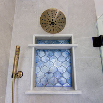 Classic & Clean Primary Bath Remodel Overland Park, KS