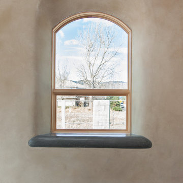 Addition with Clay Plasters and Tadelakt Widowsills