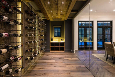 Inspiration for a wine cellar in Los Angeles.