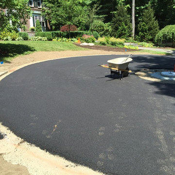 Circular Cobble Driveway Project