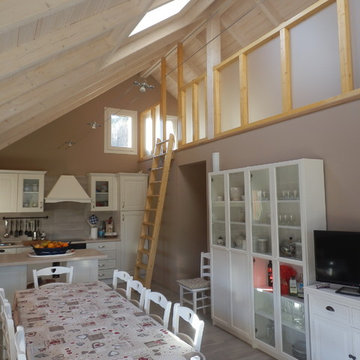 Villa prefabbricata in legno a Santa Maria Maggiore