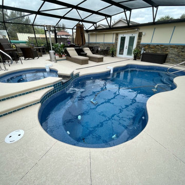 Fiberglass Pool/Spa in Orlando