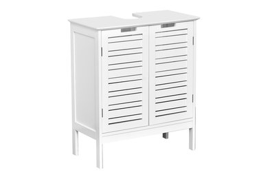 Under-Sink Cabinet, Bathroom Vanity for Small Spaces, U-Shaped Cut-Out, Miami