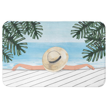 Lounging By The Sea 34x21 Bath Mat