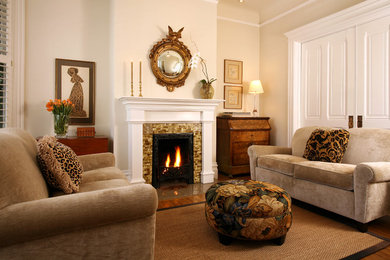 Inspiration for a timeless living room remodel in San Francisco