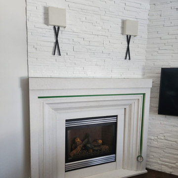 Cast Stone Fireplace Mantels