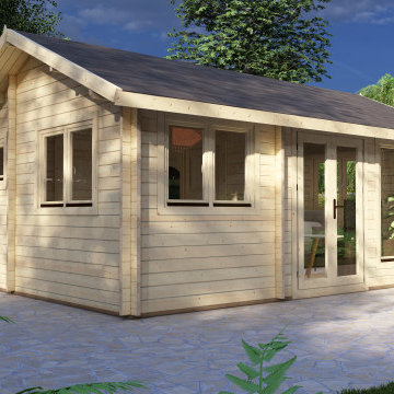 1 Bedroom Log Cabins