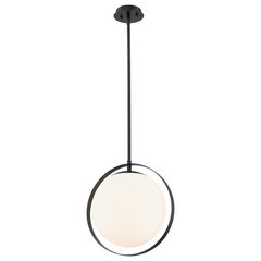 Midnetic One Light Mini Pendant, Matte Black - Contemporary - Pendant  Lighting - by LAMPS EXPO | Houzz