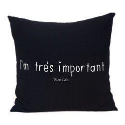 Square Pillows I'm Tres Important - Products