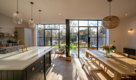 Kitchen Tour: Gorgeous Glazing Floods a New Extension With Light