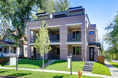Home design - transitional home design idea in Denver