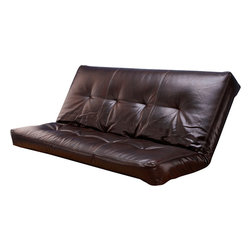 5000 Series Futon Mattress with premium Cover in Oregon Trail Java - Futon Mattresses